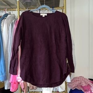 Burgundy Michael Kors sweater